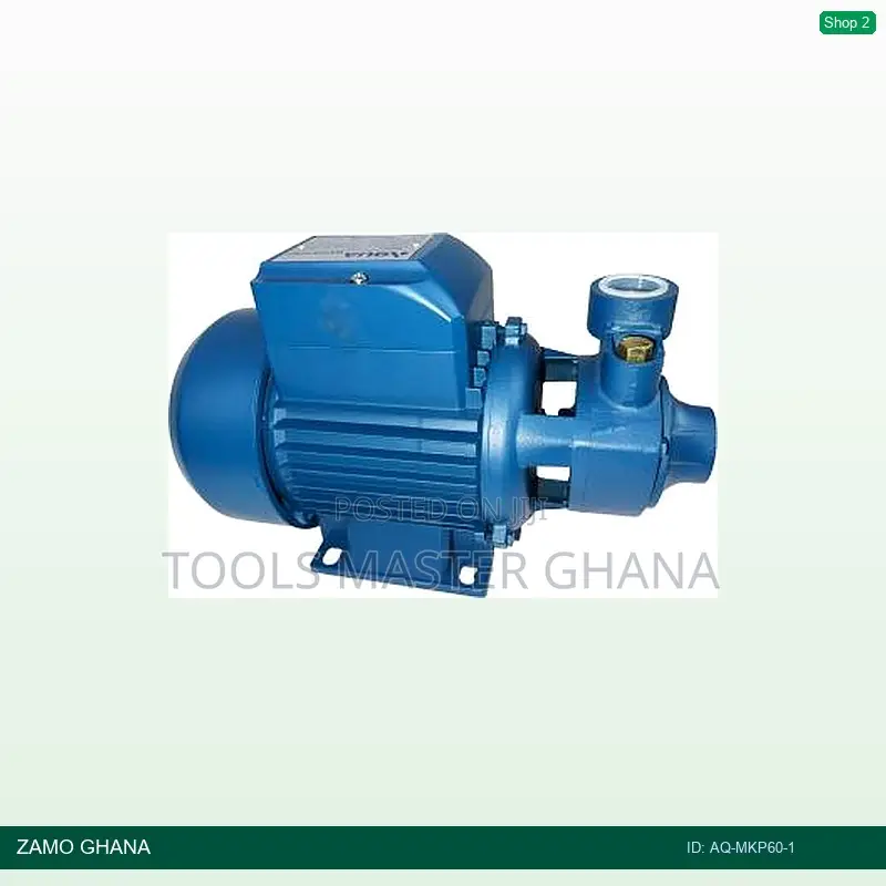 Aqua 0.5hp Peripheral End-Suction Water Pump Cast Iron 0. - Aq-Mkp60-1