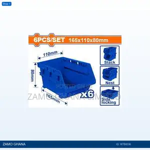 6 PCS Storage Bins - Wtb8336