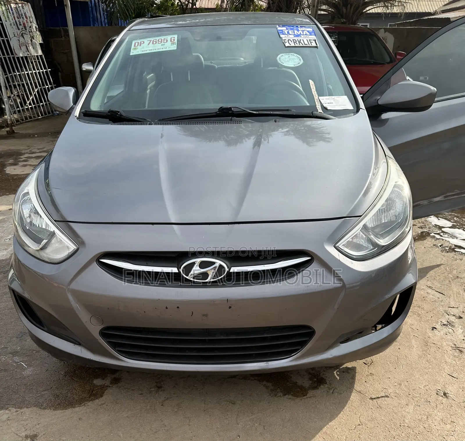 Hyundai Accent GLS 4dr Sedan (1.6L 4cyl 6A) 2015 Gray