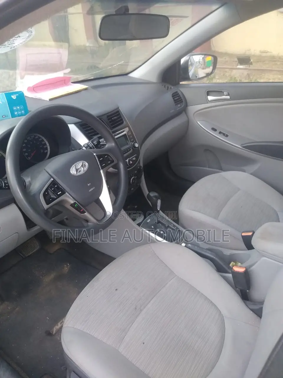 Hyundai Accent GLS 4dr Sedan (1.6L 4cyl 6A) 2015 Gray