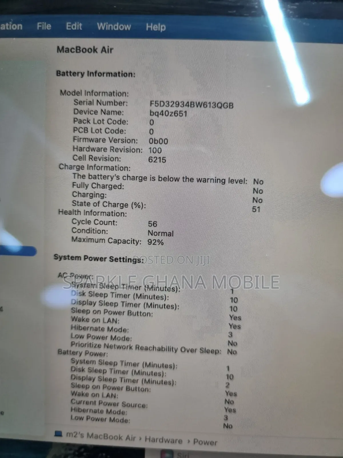 Laptop Apple MacBook Air 2022 M2 8GB Apple M2 eMMC 256GB