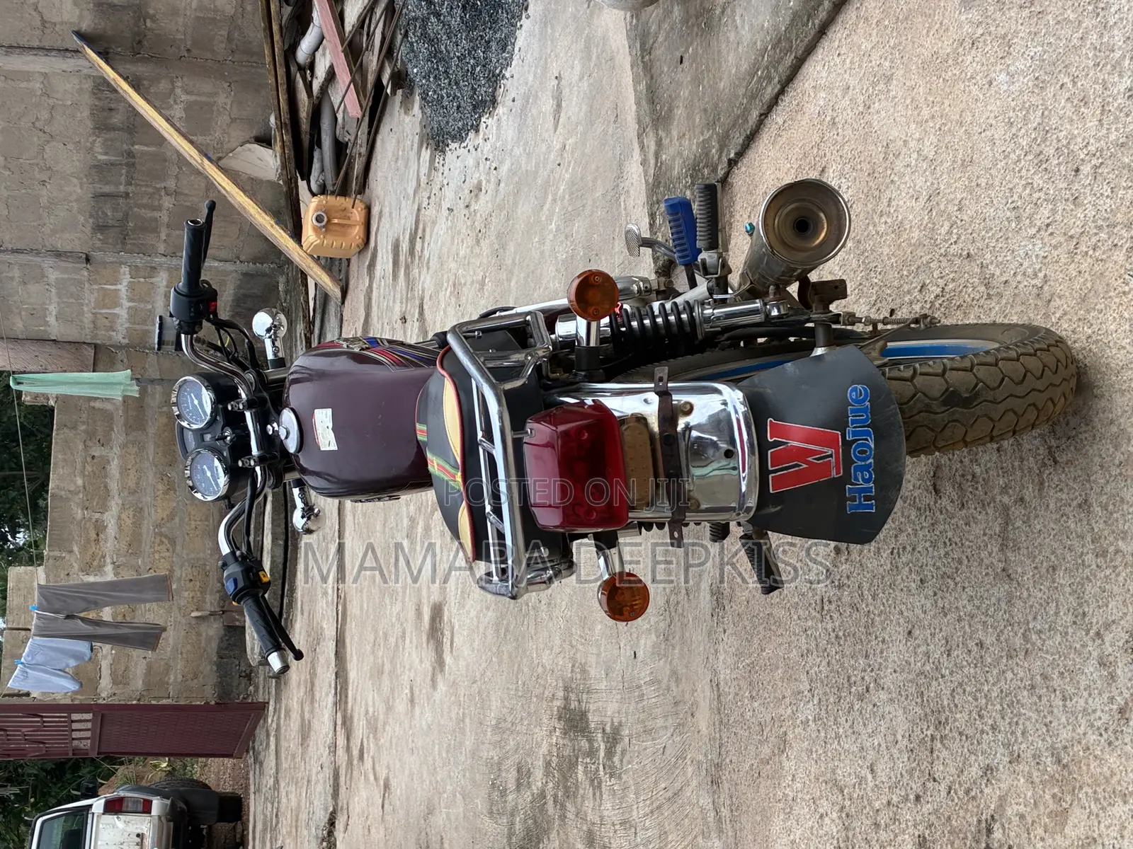 Haojue HJ125-8K 2025 Brown