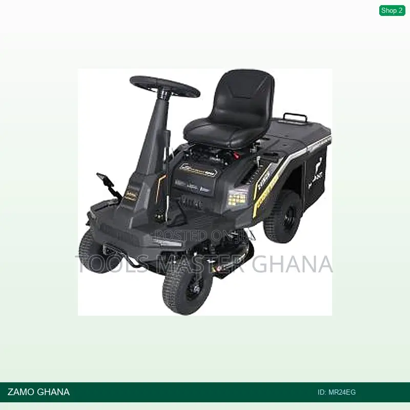 Marsant Ride-on Mower 406-610mm 224cc 4.4kw 150l Petrol 8 Hei - Mr24eg