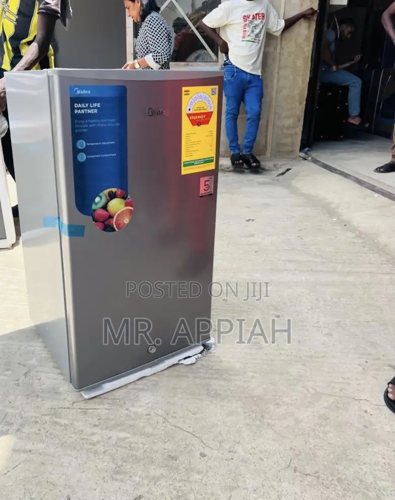 Shop Authentic Midea Single Door Table Top Fridge(Gray)93liters