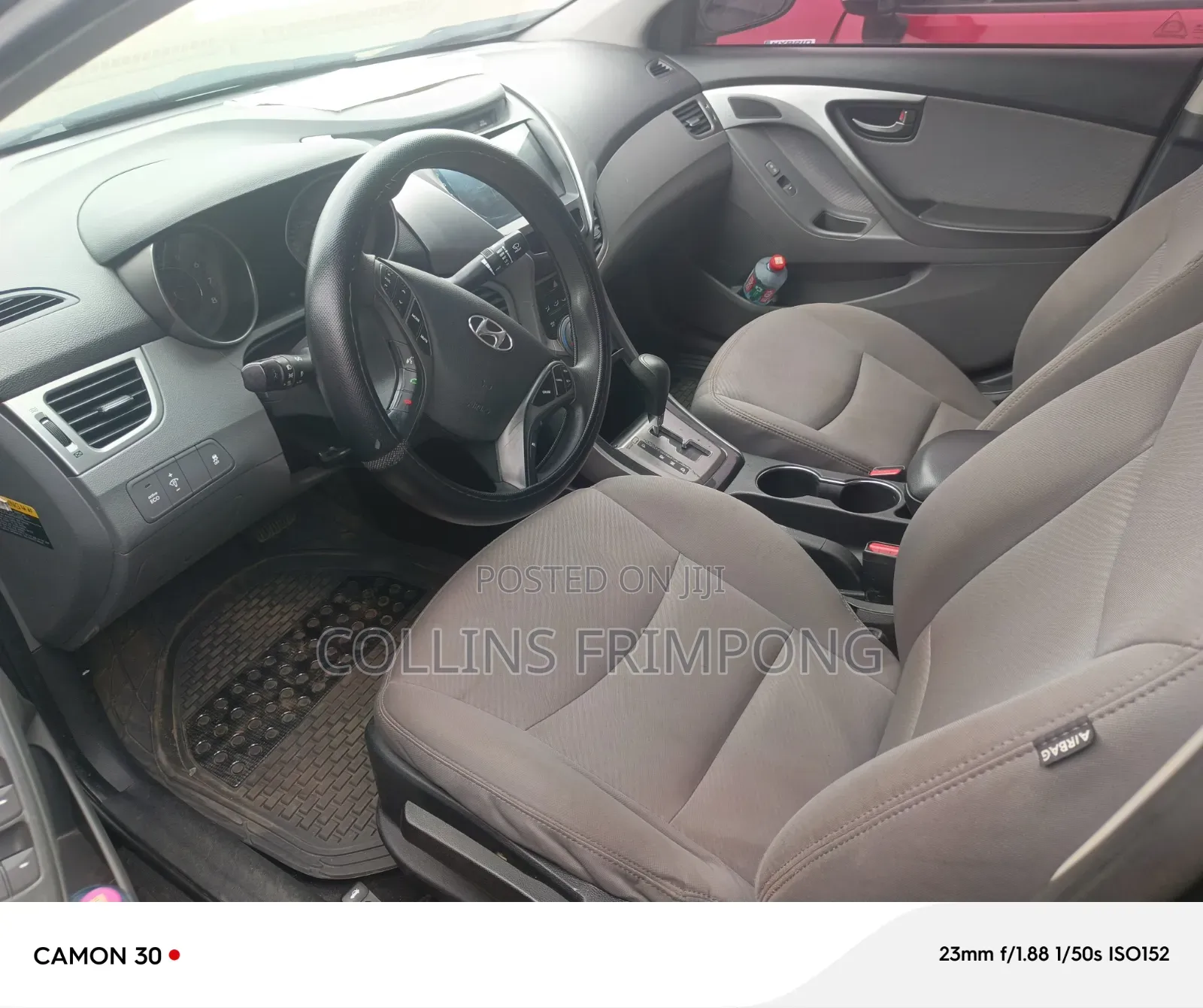 Hyundai Elantra GLS 2012 Black