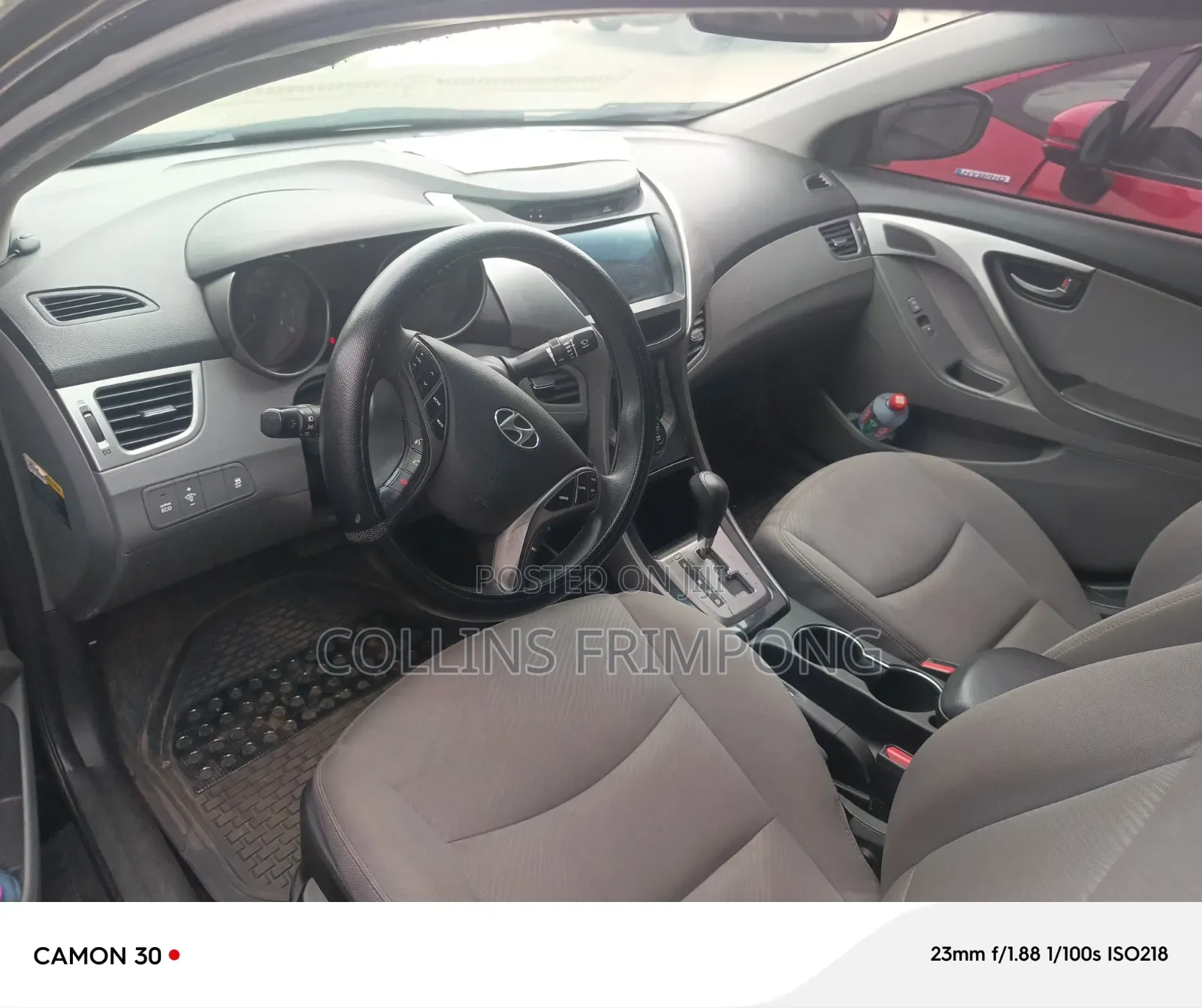 Hyundai Elantra GLS 2012 Black