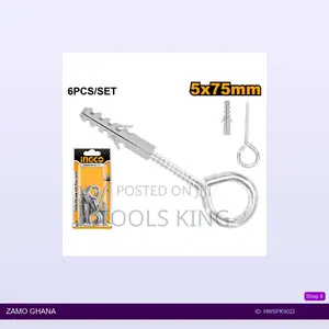Screw Plug Sets With Eye Screw 5x75mm - Hwspk5022