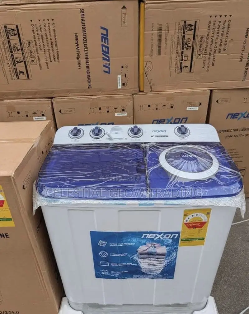 Nexon 10kg Top-Load Semi-Automatic Twin Tub Washing Machine