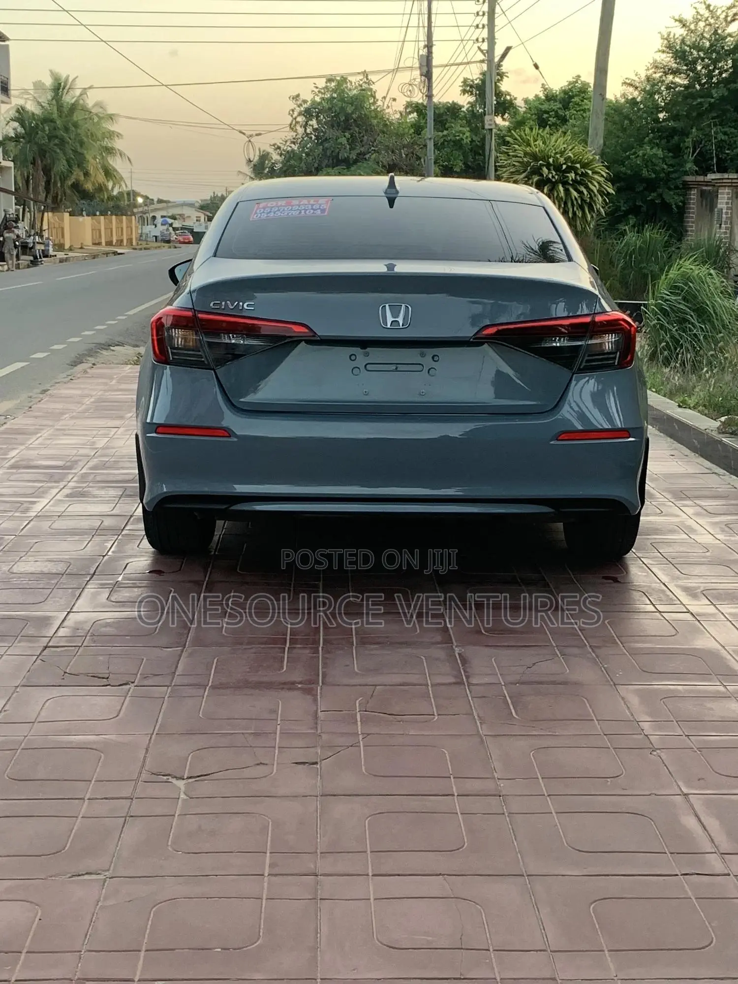 Honda Civic EX CVT 2024 Gray