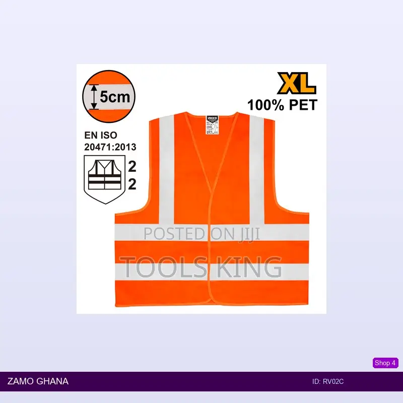 Reflection Vest Orange - Rv02c