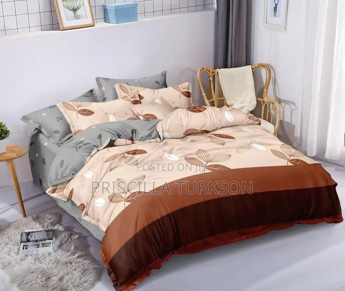 Duvet Set Available- Brown