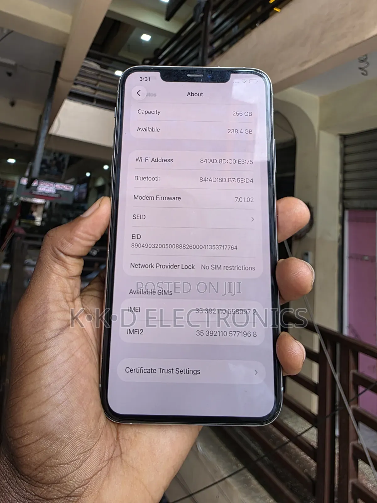 Apple iPhone 11 Pro Max 256 GB Silver