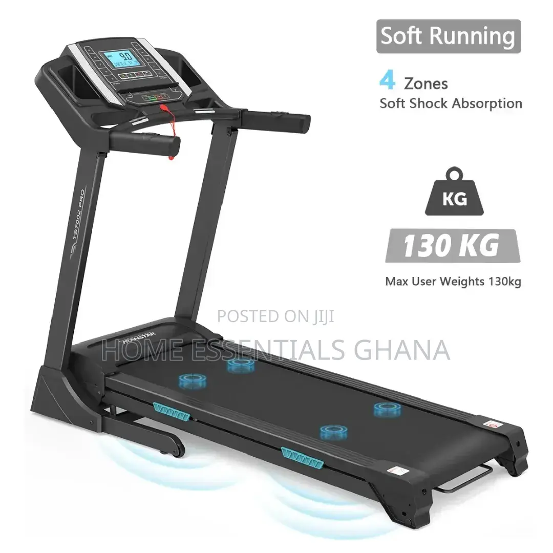 2.5hp Electric Foldable Treadmill With Led Screen