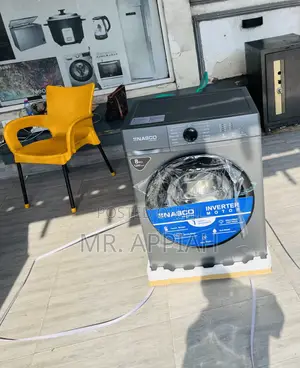 Lovely Design Nasco 8kg Front Load Inverter Washing Machine(Gray).