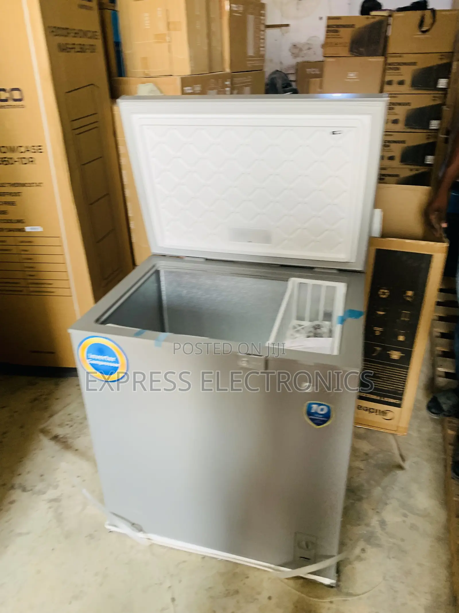 Energy Efficiency Chest Freezer Ai Hiw Door 198l