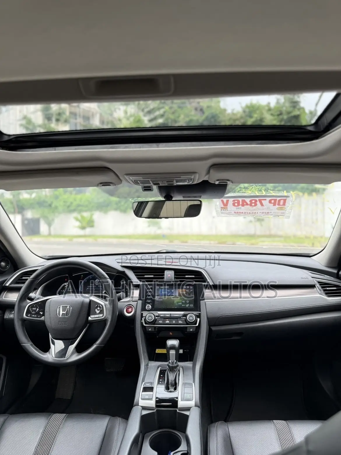 Honda Civic Touring Sedan 2020 Black