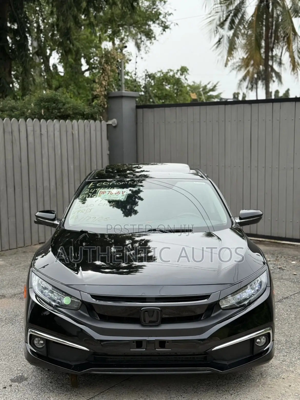 Honda Civic Touring Sedan 2020 Black