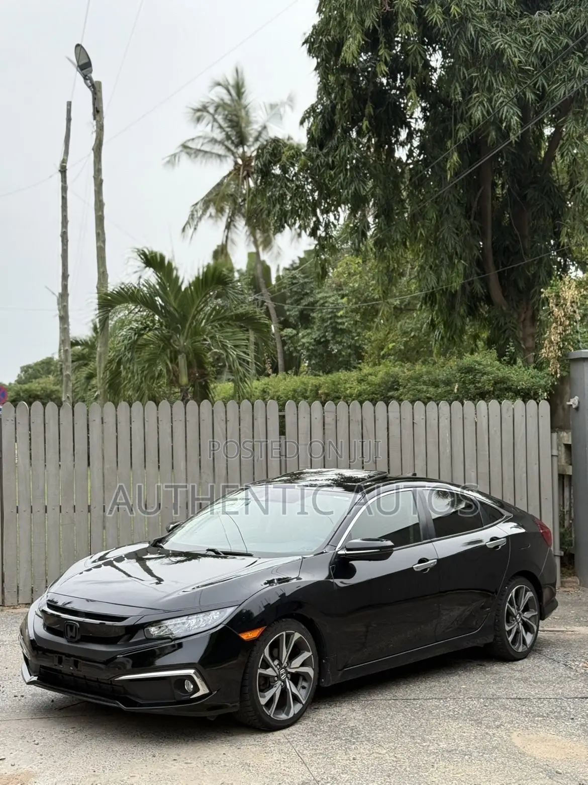 Honda Civic Touring Sedan 2020 Black