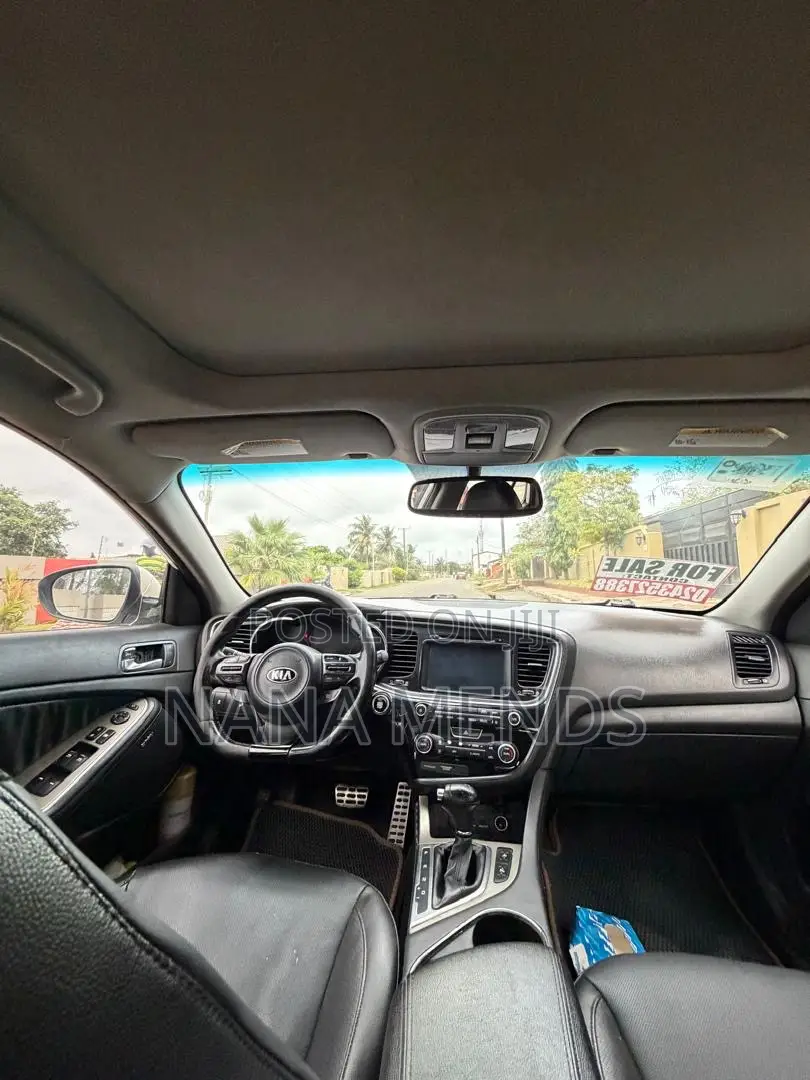 Kia Optima SXL Turbo Sedan (2.0 L 4cyl 6A) 2013 White