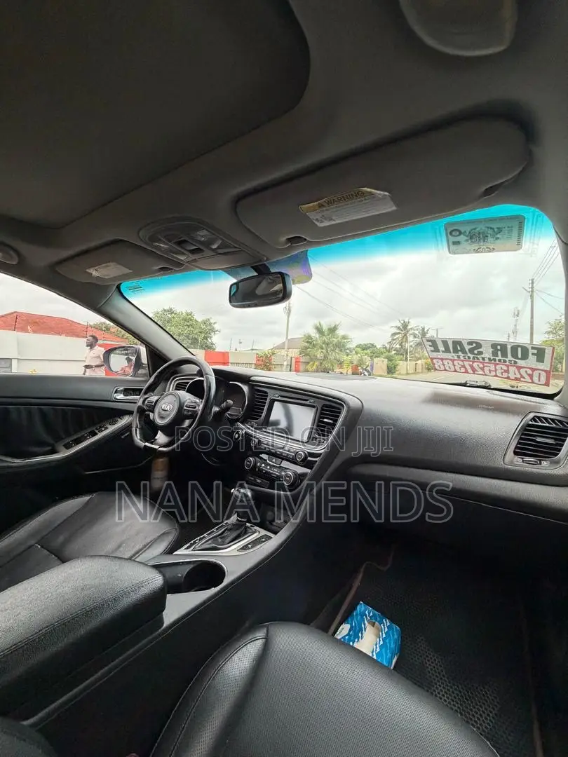 Kia Optima SXL Turbo Sedan (2.0 L 4cyl 6A) 2013 White