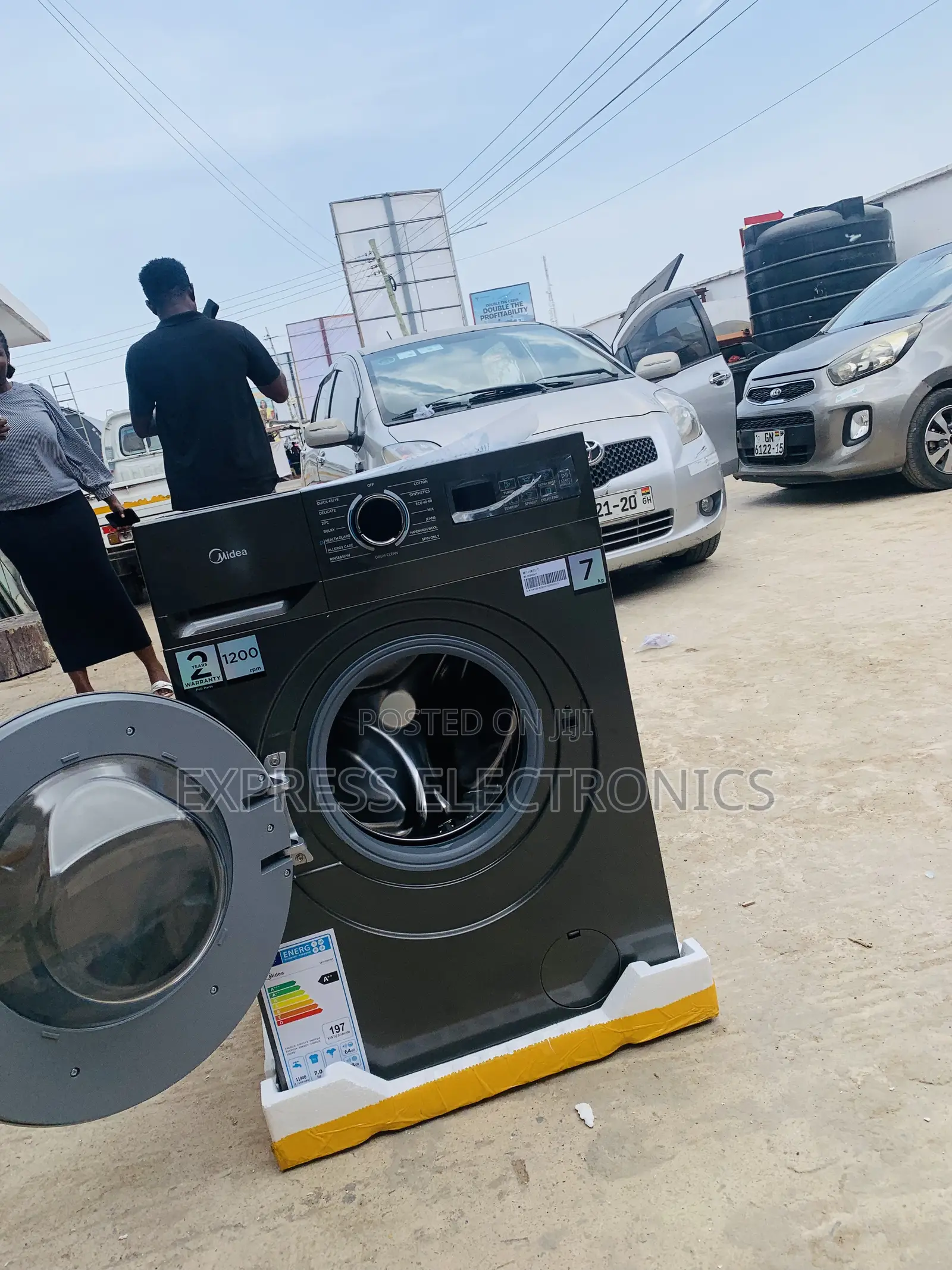 Call and Order for Midea Wm 7kg Front Load a Full Auto