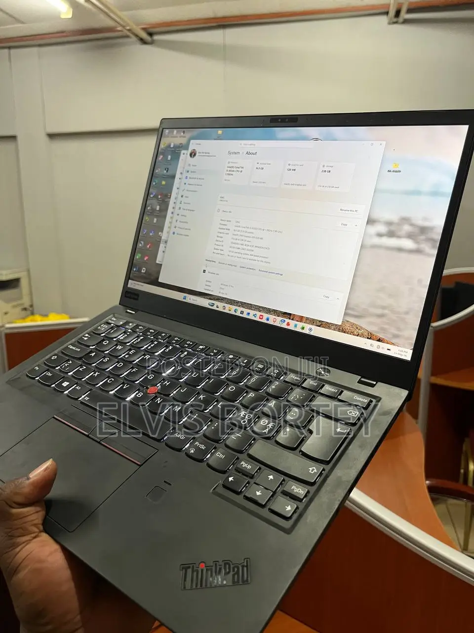 Laptop Lenovo ThinkPad X1 Carbon 16GB Intel Core i5 SSD 256GB