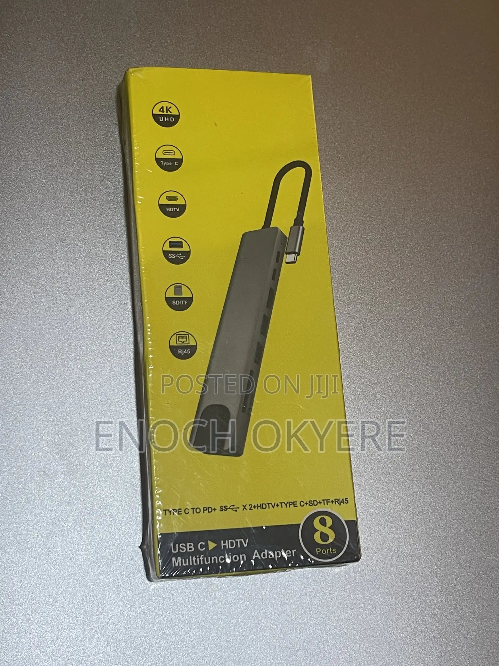 Usb Type - C 8 In 1 Multifunction Adapter