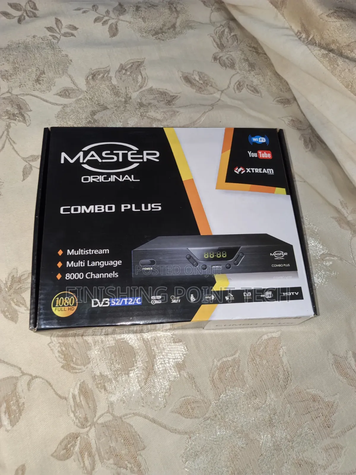 Master Original Combo Plus Decoder - Satellite Digital Tv Receiver