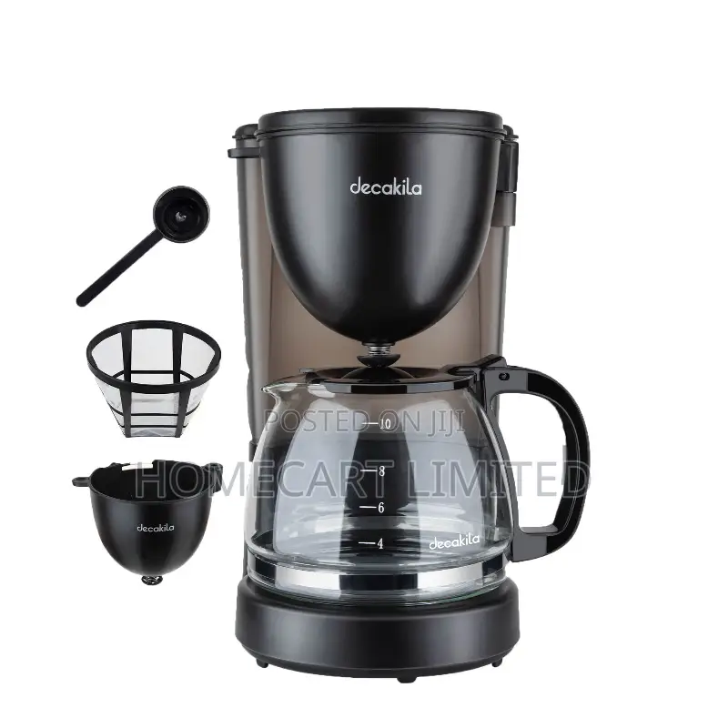 Decakila Drip Coffee Maker - 1.25l - 750w - Kecf001b