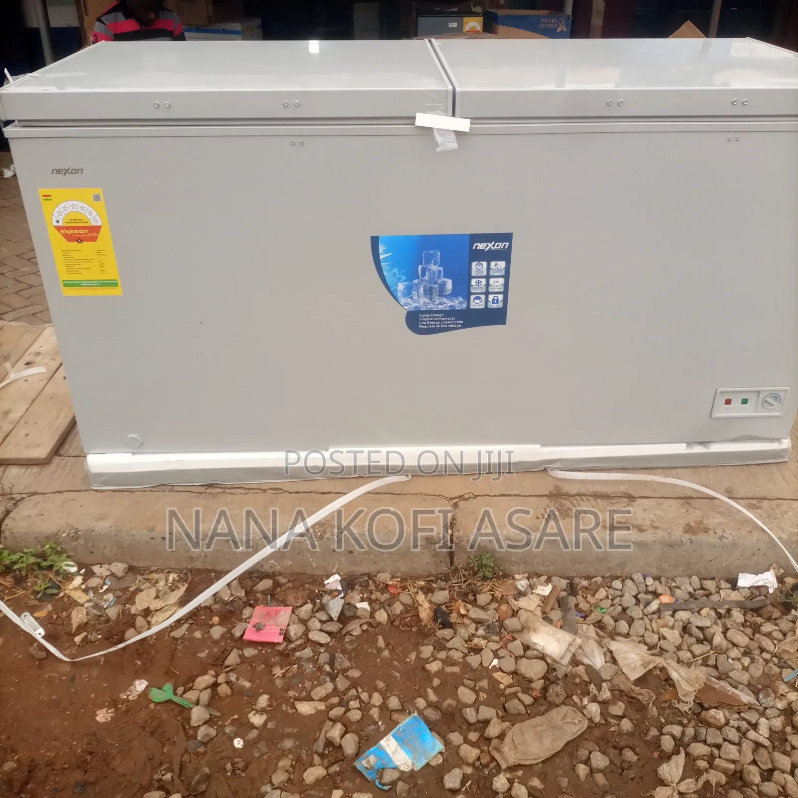 Nexon 500litres D/D Chest Freezer
