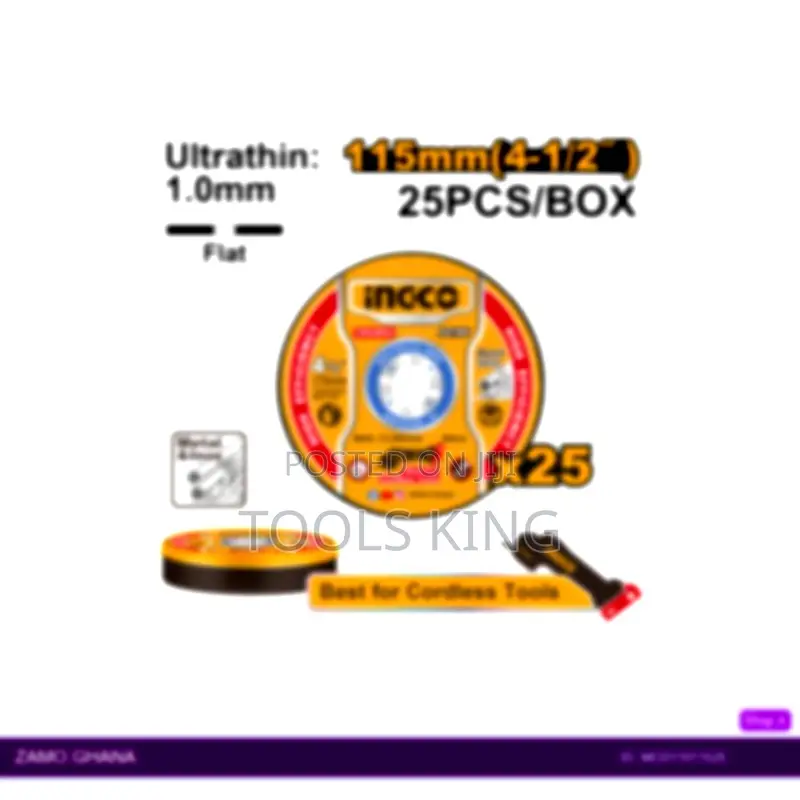 Ultrathin Metal Cutting Disc - MCD