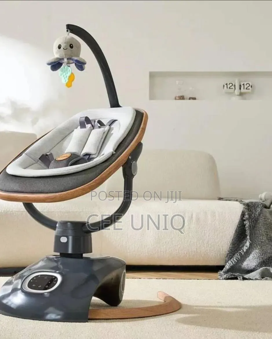 Elegance Electric Foldable Plastic With Music Soothing Swing