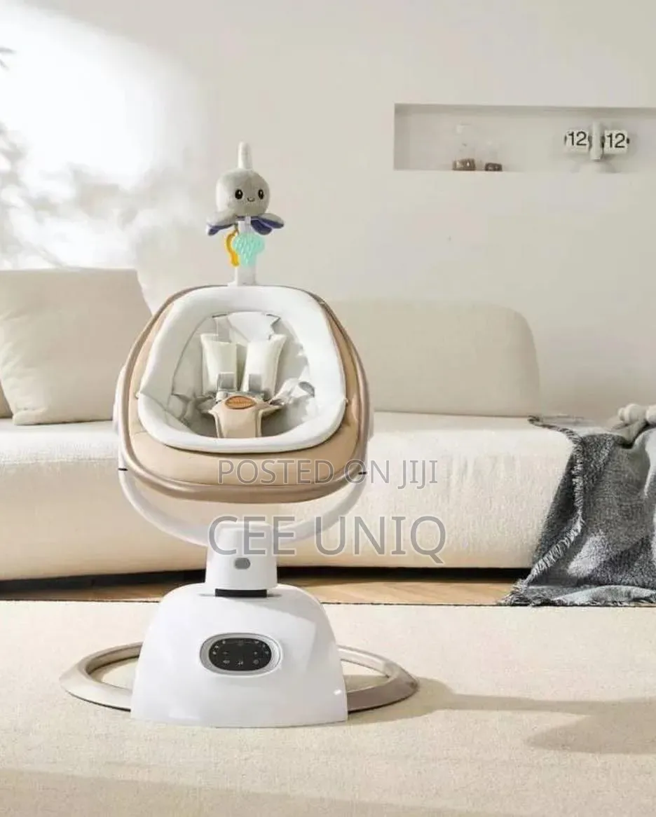 Elegance Electric Foldable Plastic With Music Soothing Swing