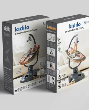 Elegance Electric Foldable Plastic With Music Soothing Swing