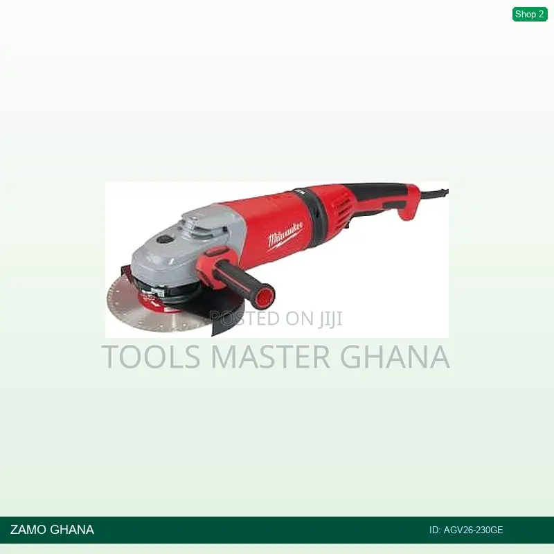 Angle Grinder 2600w 230mm 9 Inch 68m/Cutting Depth M14 4 - Agv26-230ge