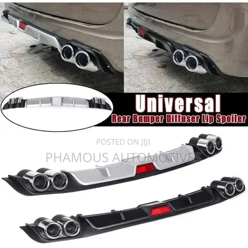 Generic Universal Car Rear Bumper Difuser