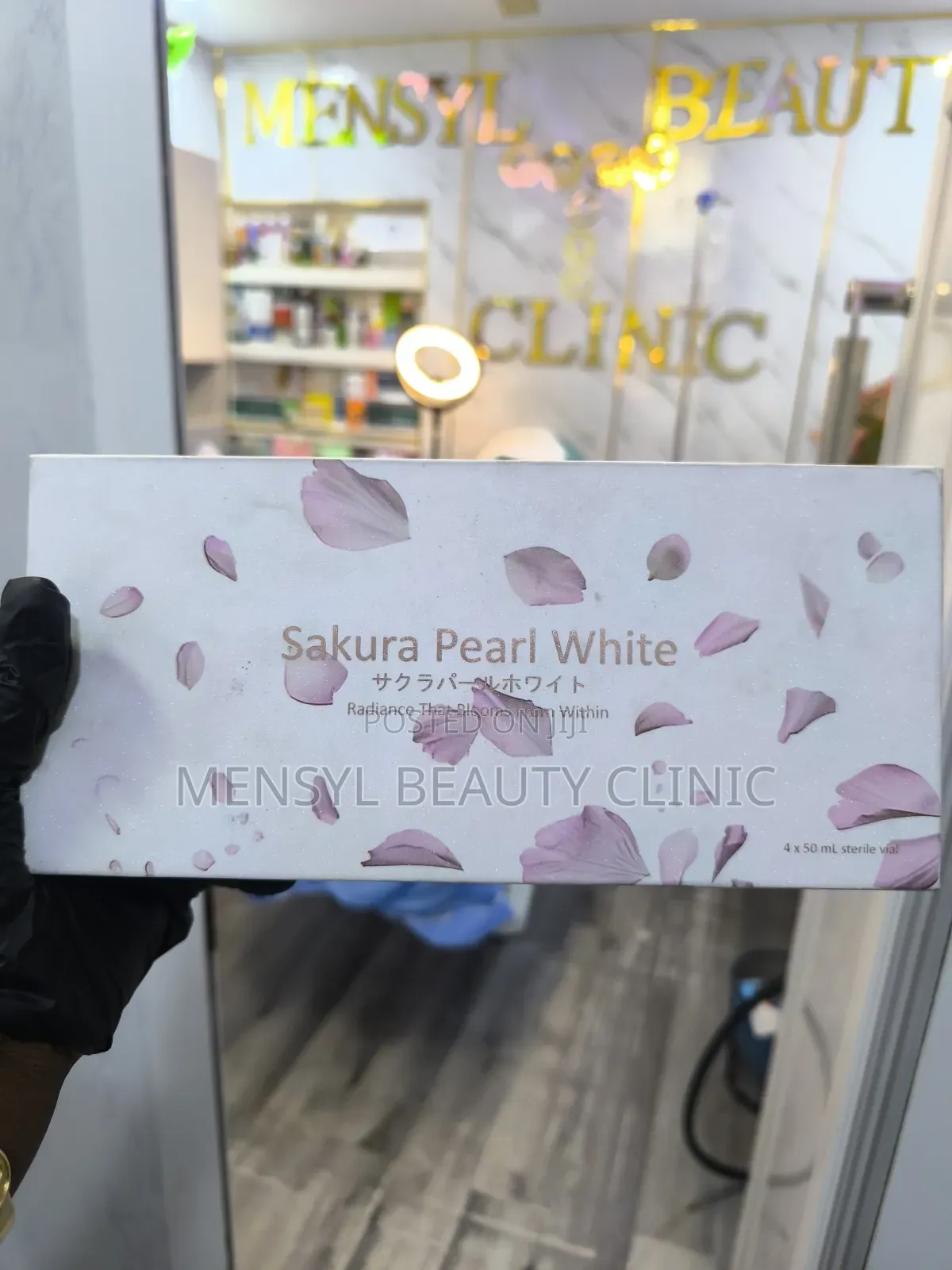Sakura Pearl White, an Advanced Japanese Intravenous (Iv) Infusion