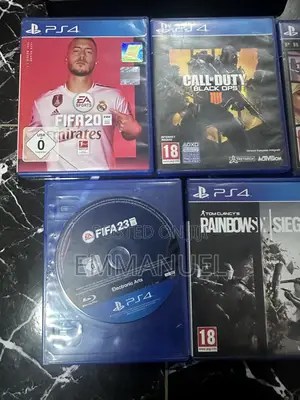 Ps4 Slim With 5 Games