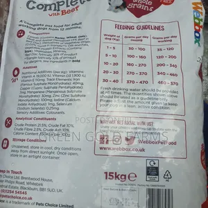 Webbox Complete Dog Food