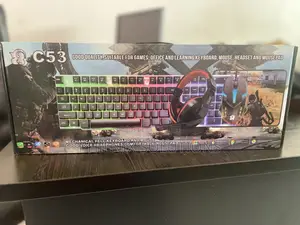 C53 4 in 1 Gaming Keyboard and Mouse Combo