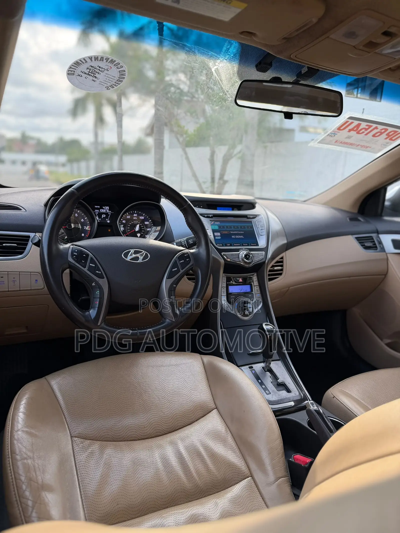 Hyundai Elantra 2013 White