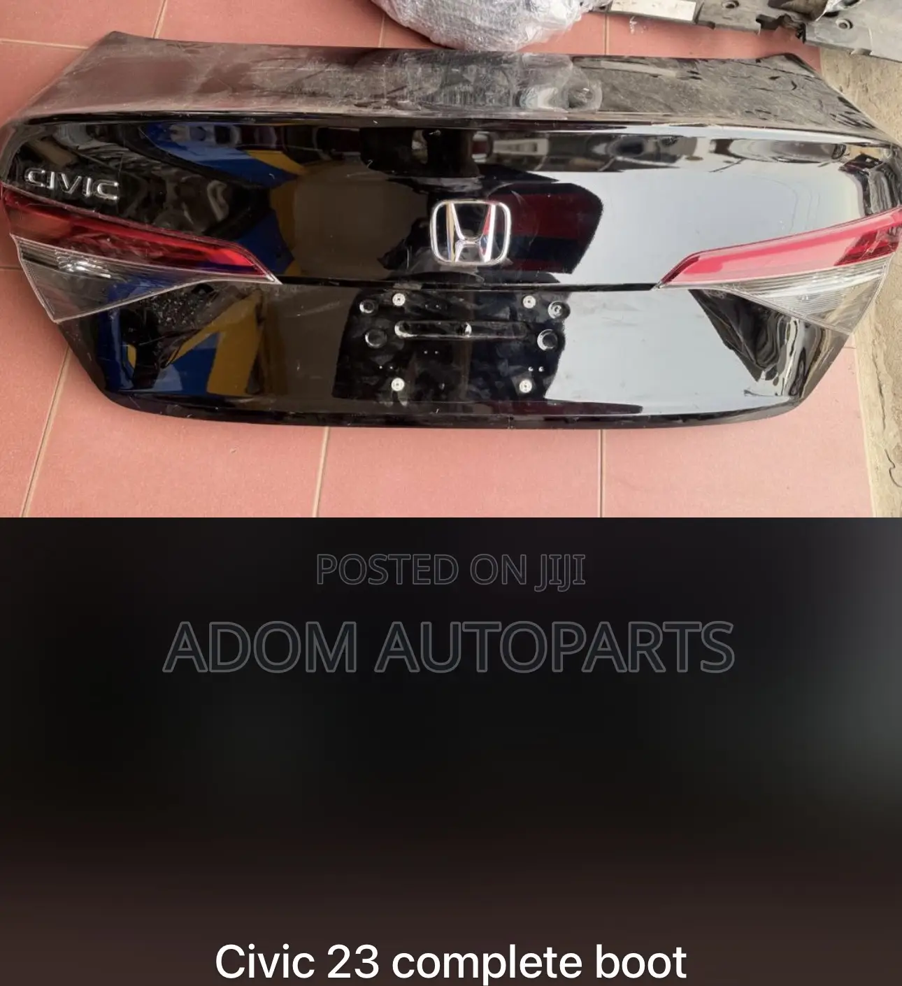 Honda Civic Boot 2022 2023 2024 2025 2026