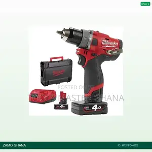 12v Sub Compact Percussion Drill With Removable Chuck 49 - M12fpd-402x
