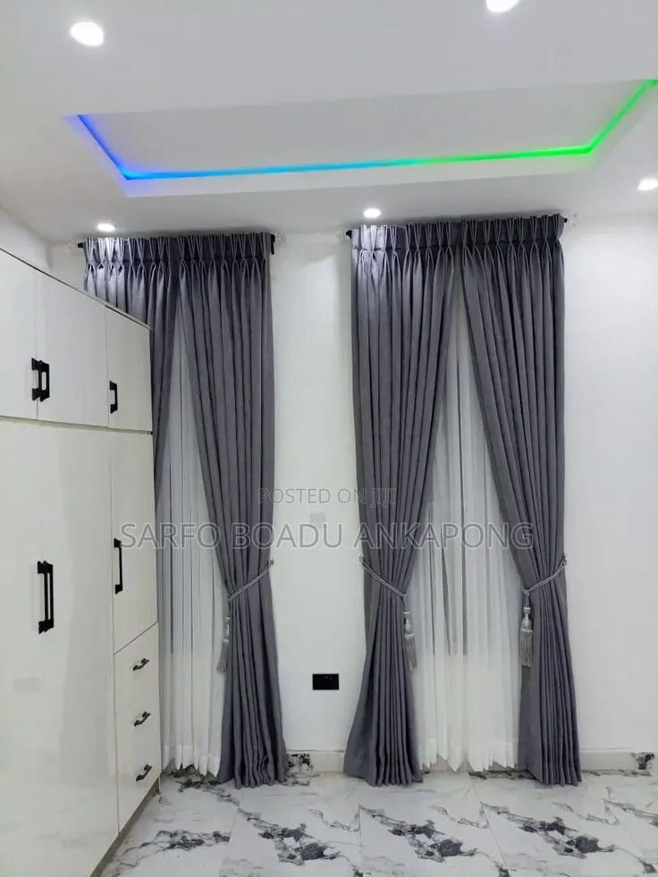 Gray Pinch Curtains Designs