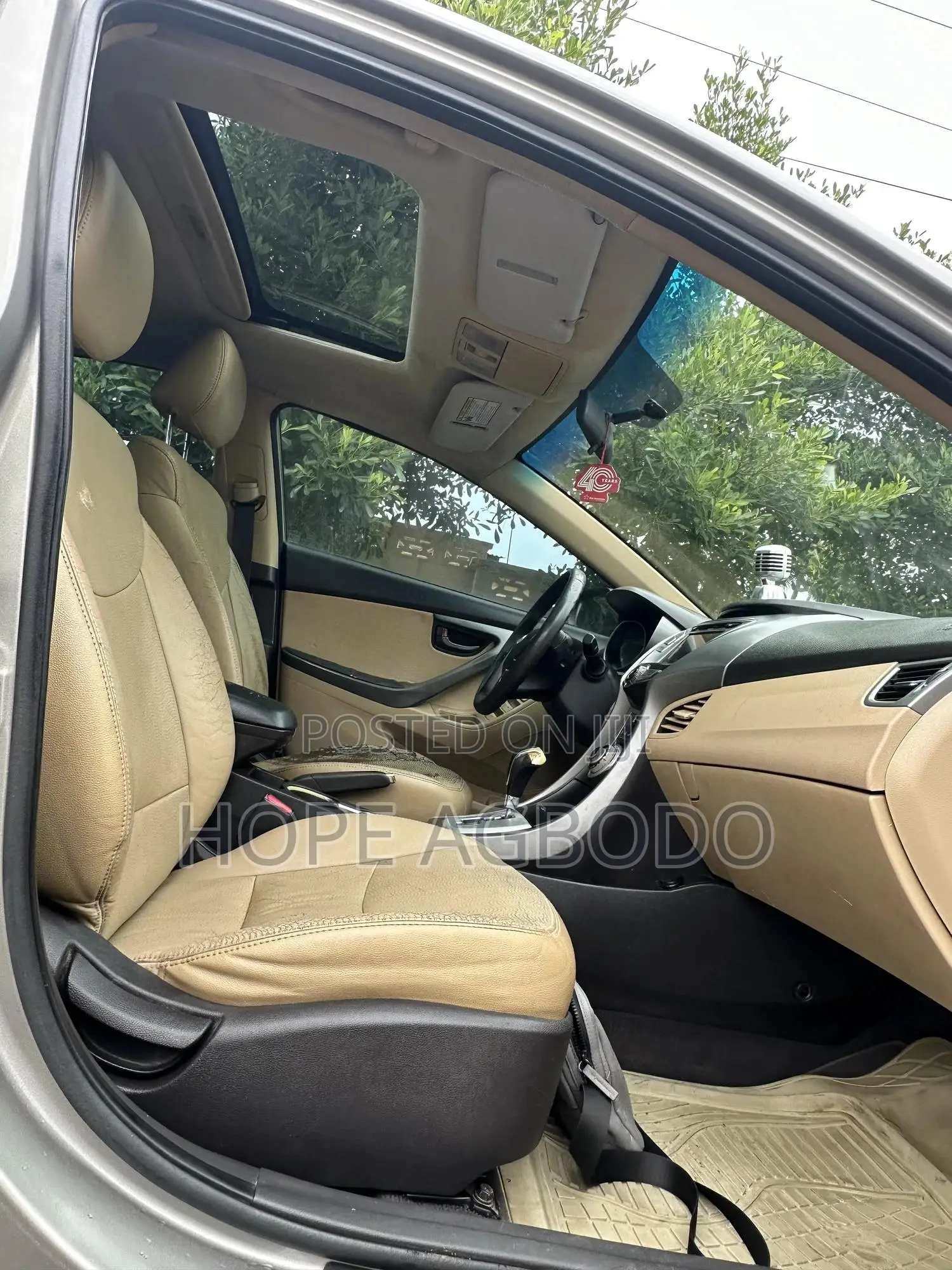 Hyundai Elantra Limited Sedan FWD (1.8L 4cyl 6A) 2013 Brown