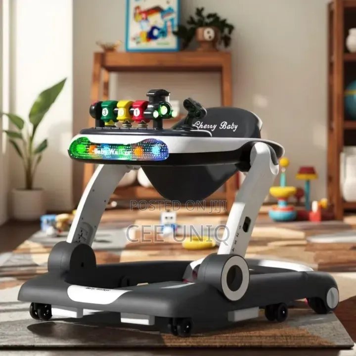 Baby Walker With Adjustable Height and Light