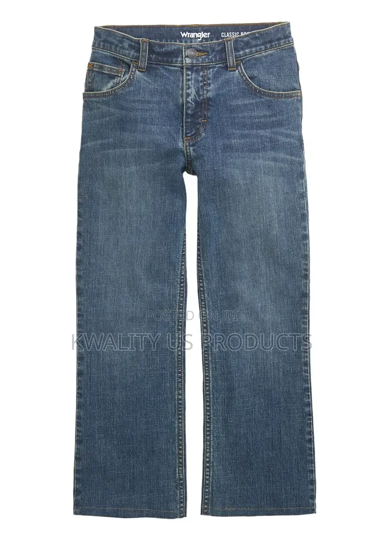 Wrangler Boys Denim Jeans Trousers - 8 to 14 Years