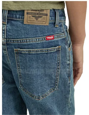 Wrangler Boys Denim Jeans Trousers - 8 to 14 Years