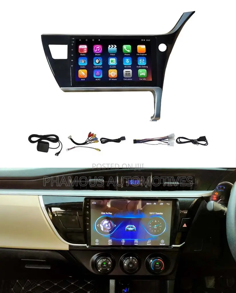 Toyota Corolla 2015-2017 Newly 10” Touch Screen