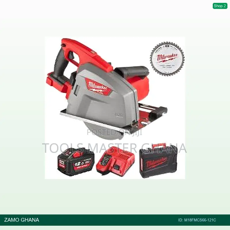 18v Metal Circular Saw 203mm 66mm Fuel Kit In2 493347 - M18fmcs66-121c